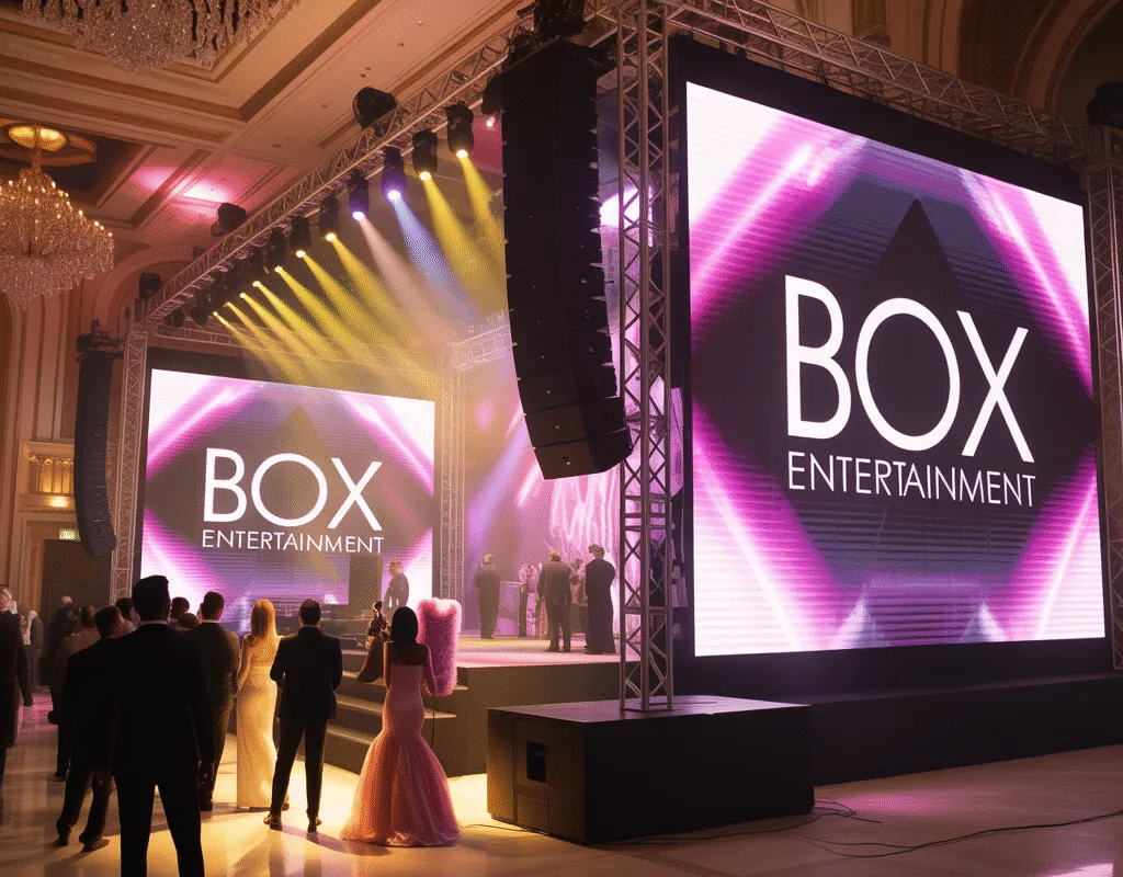 Complete Event Production: Booths, Audio & Lighting UAE