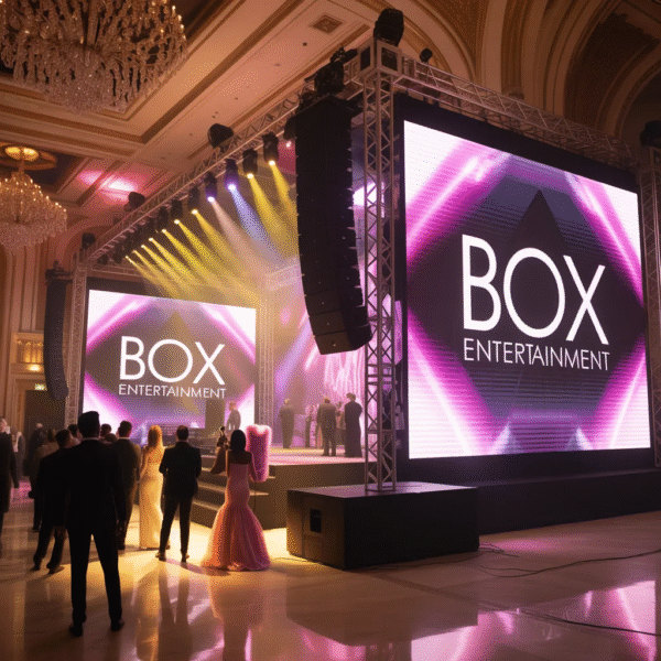 Complete Event Production: Booths, Audio & Lighting UAE