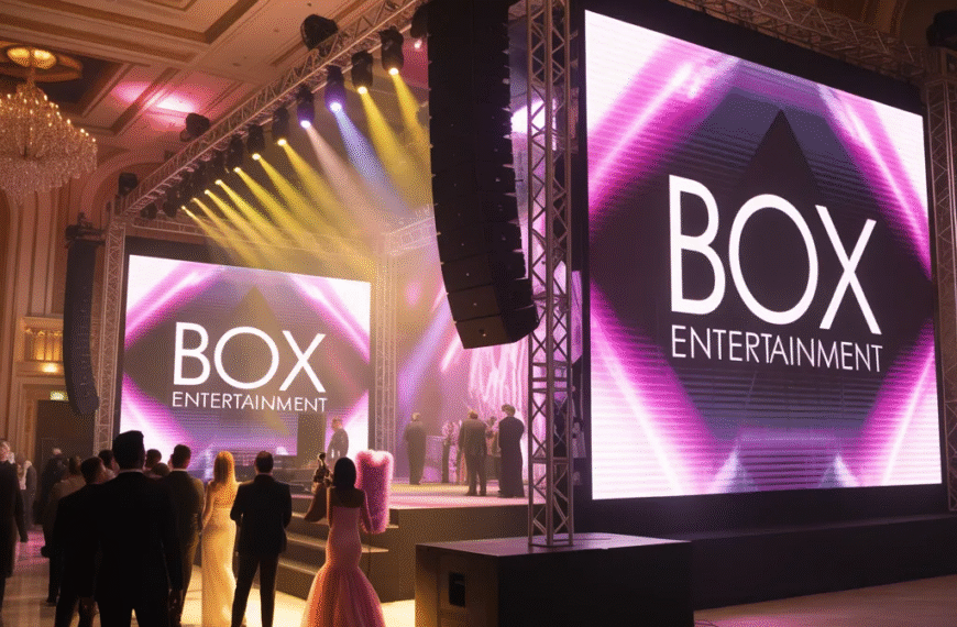 Complete Event Production: Booths, Audio & Lighting UAE