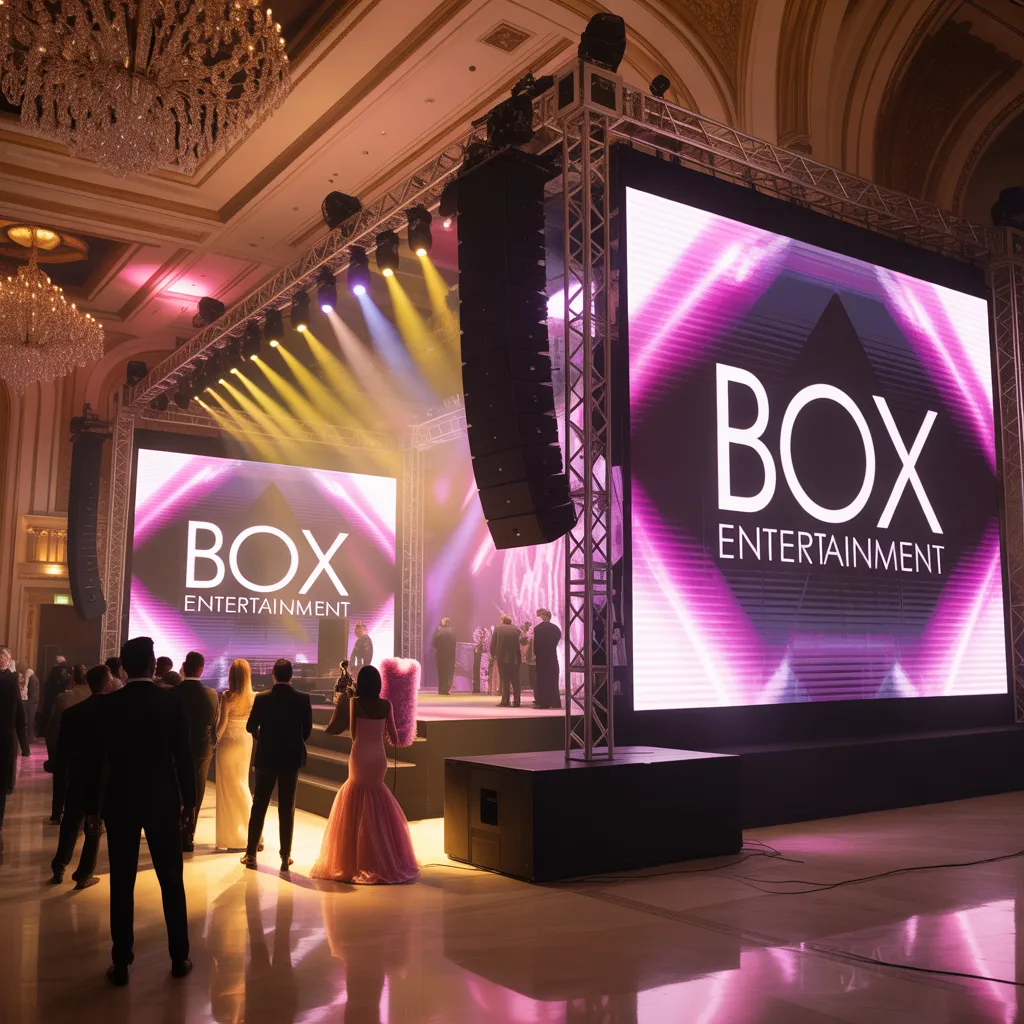 Complete Event Production: Booths, Audio & Lighting UAE